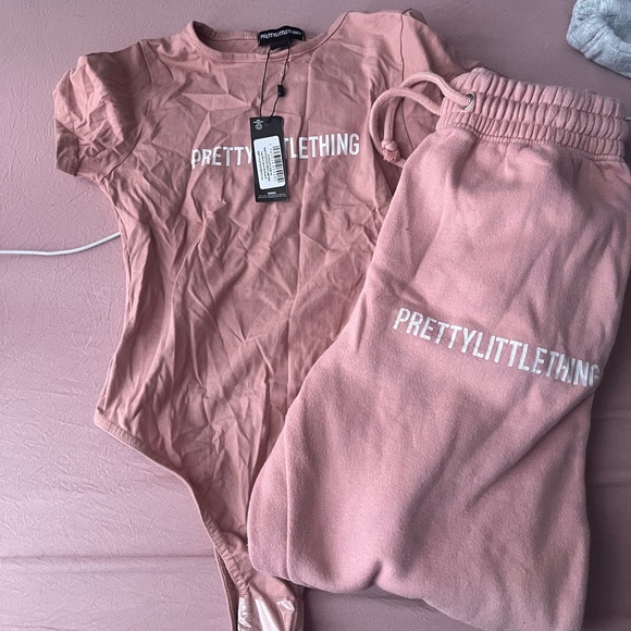 PrettyLittleThing Dusty Pink Set - Picture 2 of 2